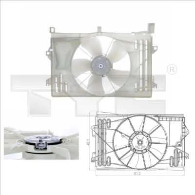 Fan, engine cooling