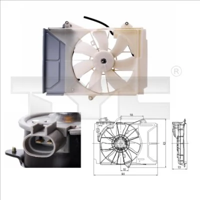 Fan, engine cooling