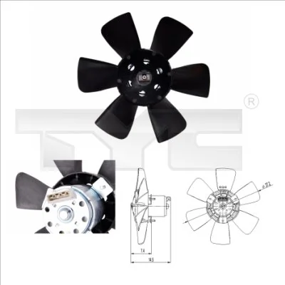Fan, engine cooling