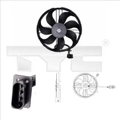 Fan, engine cooling