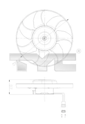 Fan, engine cooling