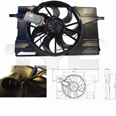 Fan, engine cooling