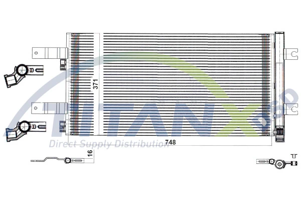 Condenser, air conditioning