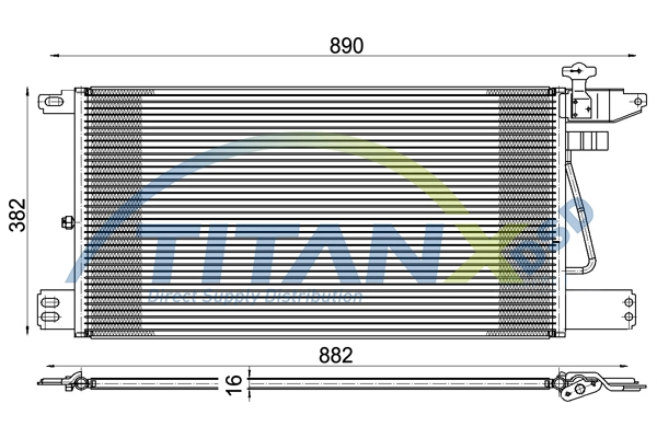 Condenser, air conditioning