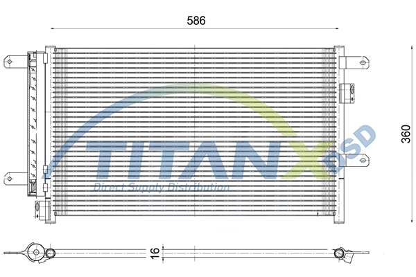 Condenser, air conditioning