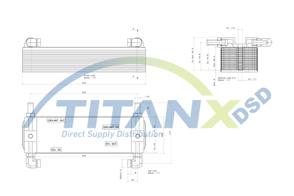Oil Cooler, automatic transmission