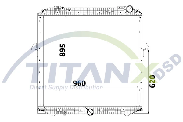 Radiator, engine cooling