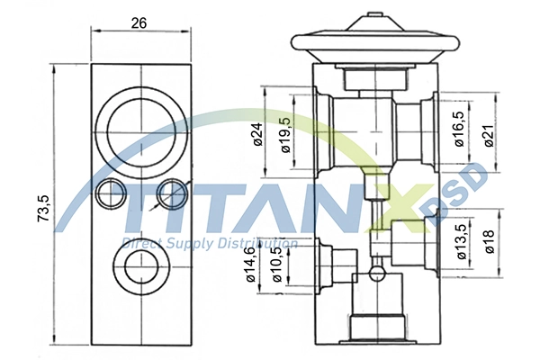 Expansion Valve, air conditioning