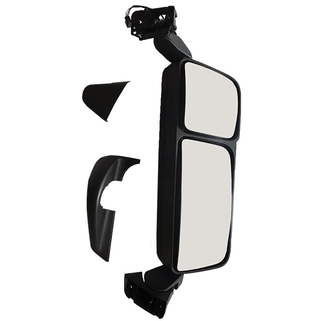 Mirror with heater kr.(LH) MB MP4 24V short bracket, electric reg.