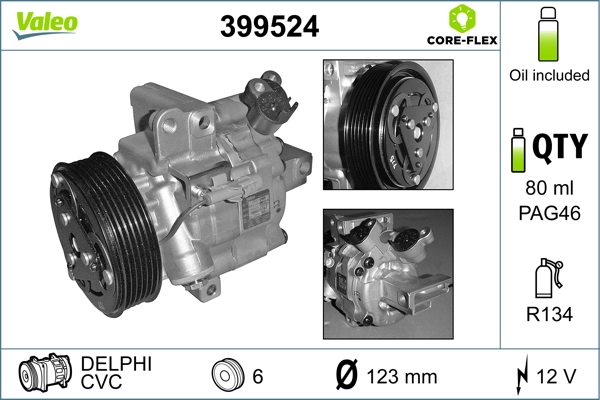 Compressor, air conditioning