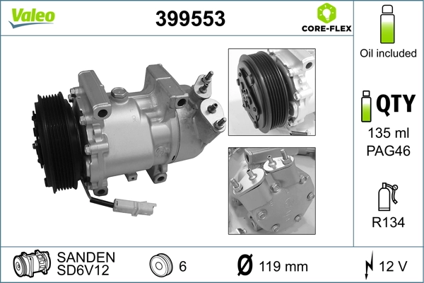 Compressor, air conditioning