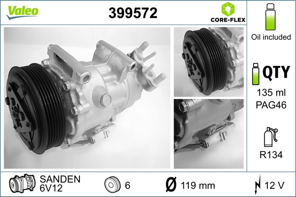 Compressor, air conditioning