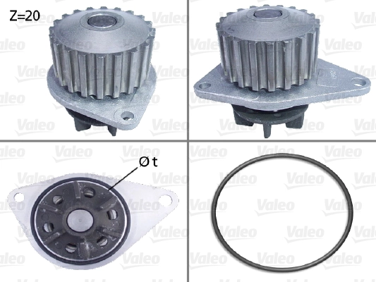 Water Pump, engine cooling