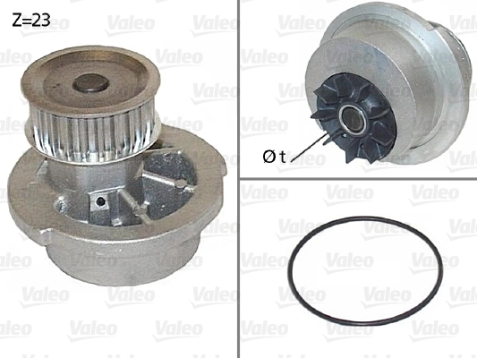 Water Pump, engine cooling