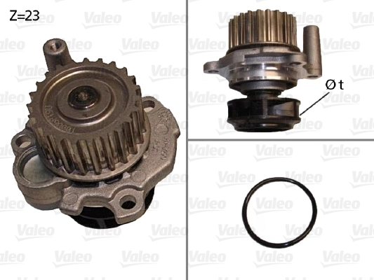 Water Pump, engine cooling