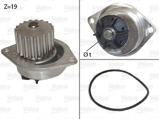 Water Pump, engine cooling