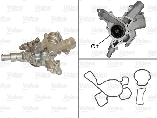 Water Pump, engine cooling