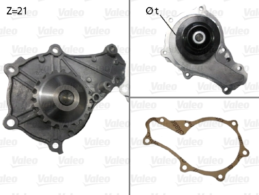 Water Pump, engine cooling