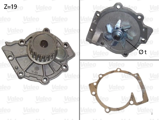 Water Pump, engine cooling