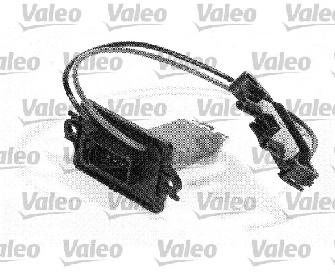 Resistor, interior blower