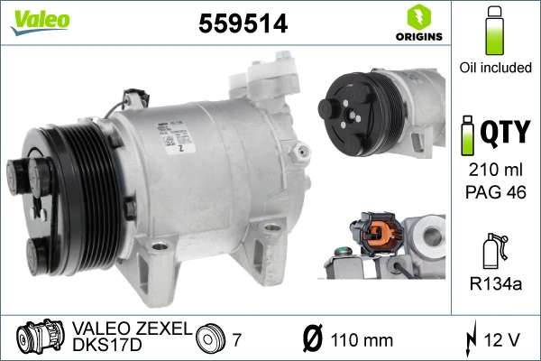 Compressor, air conditioning