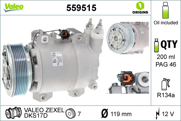 Compressor, air conditioning