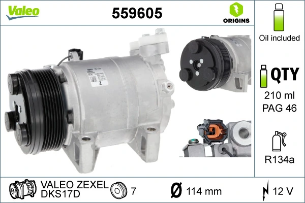 Compressor, air conditioning