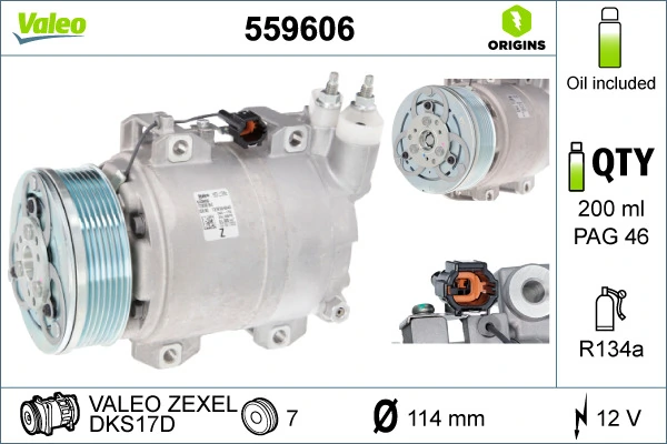 Compressor, air conditioning