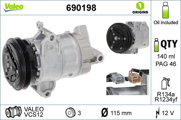 Compressor, air conditioning