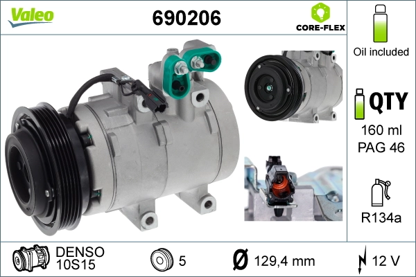 Compressor, air conditioning