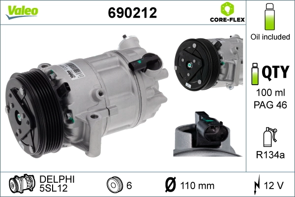 Compressor, air conditioning