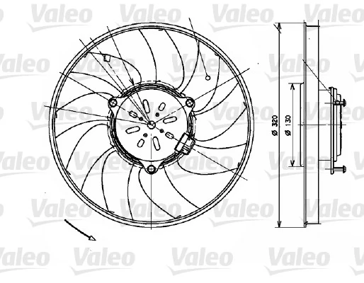 Fan, engine cooling