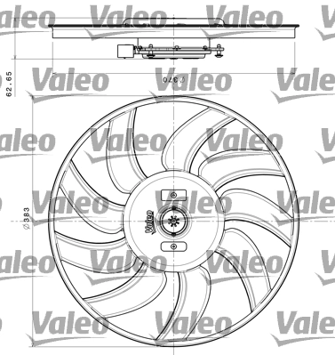 Fan, engine cooling
