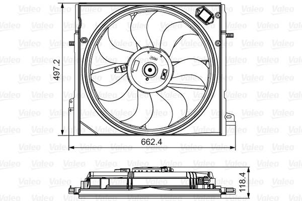 Fan, engine cooling
