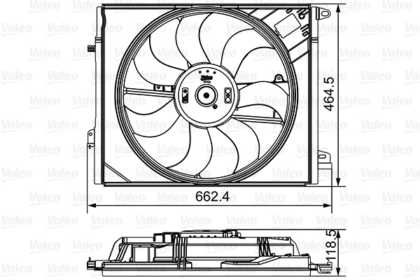Fan, engine cooling