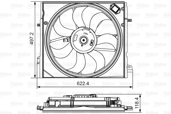 Fan, engine cooling