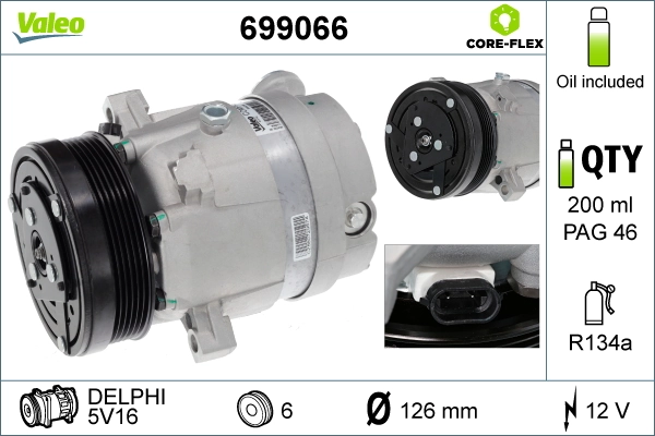 Compressor, air conditioning