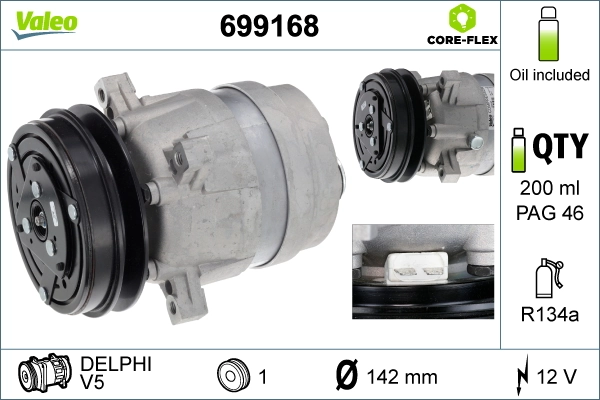 Compressor, air conditioning