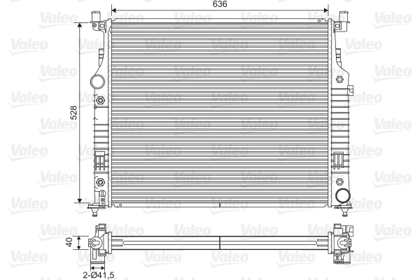 Radiator, engine cooling