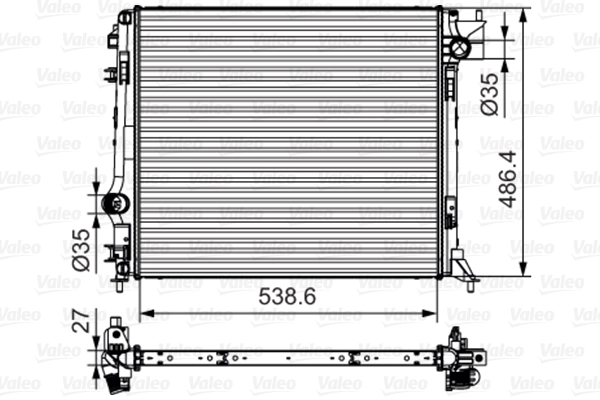 Radiator, engine cooling