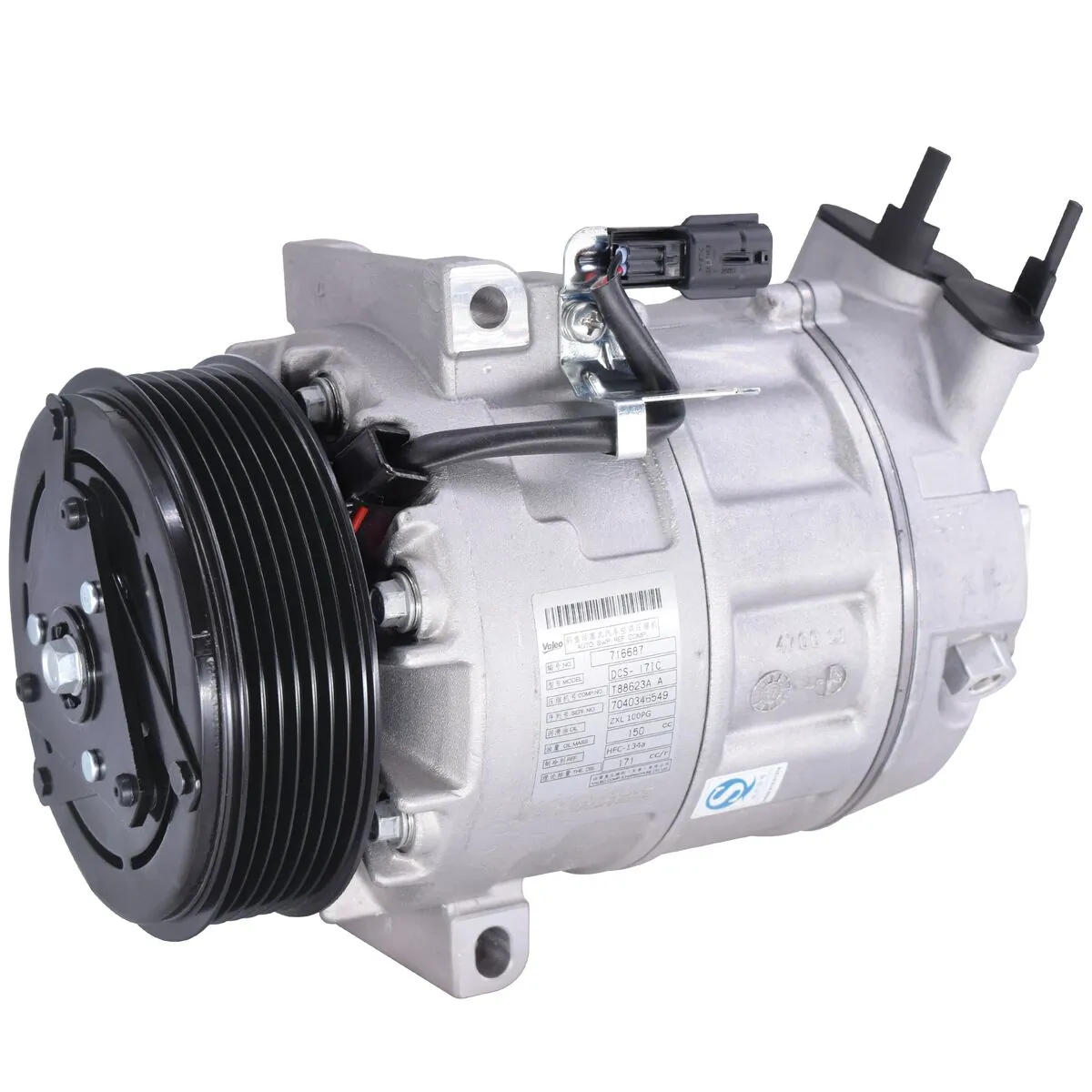 Compressor, air conditioning