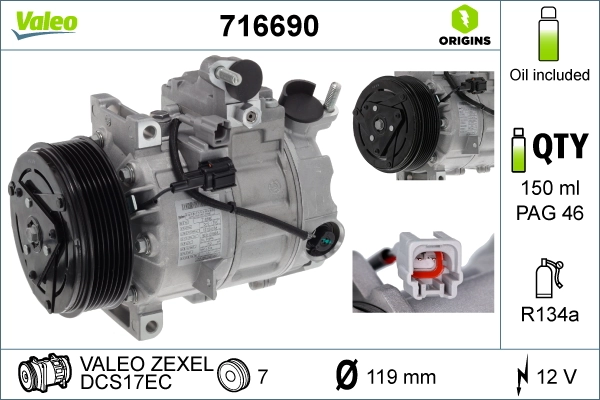 Compressor, air conditioning