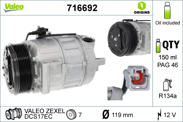 Compressor, air conditioning