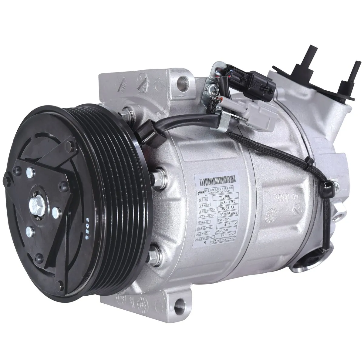 Compressor, air conditioning
