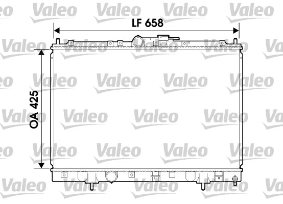 Radiator, engine cooling