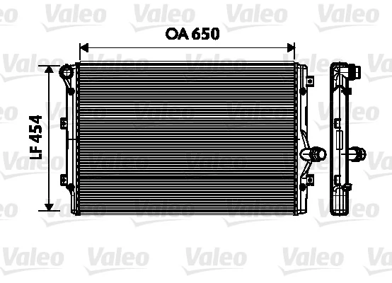 Radiator, engine cooling