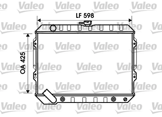 Radiator, engine cooling