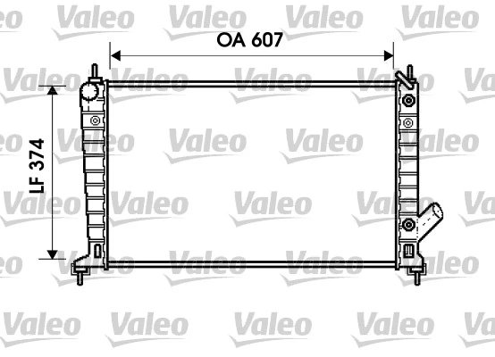 Radiator, engine cooling