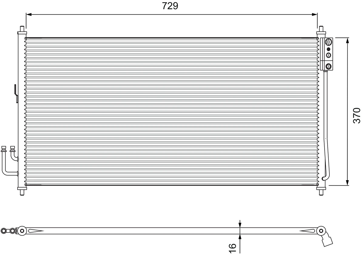 Condenser, air conditioning