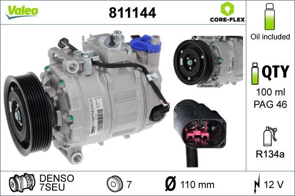 Compressor, air conditioning